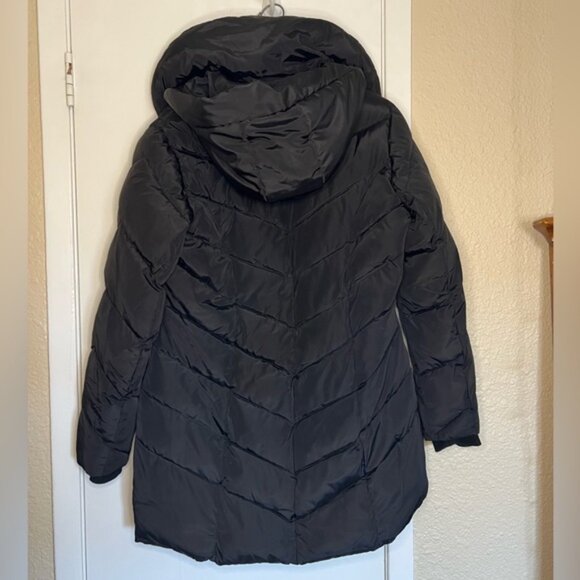 Steve Madden Black Winter Jacket size L - Picture 2 of 3